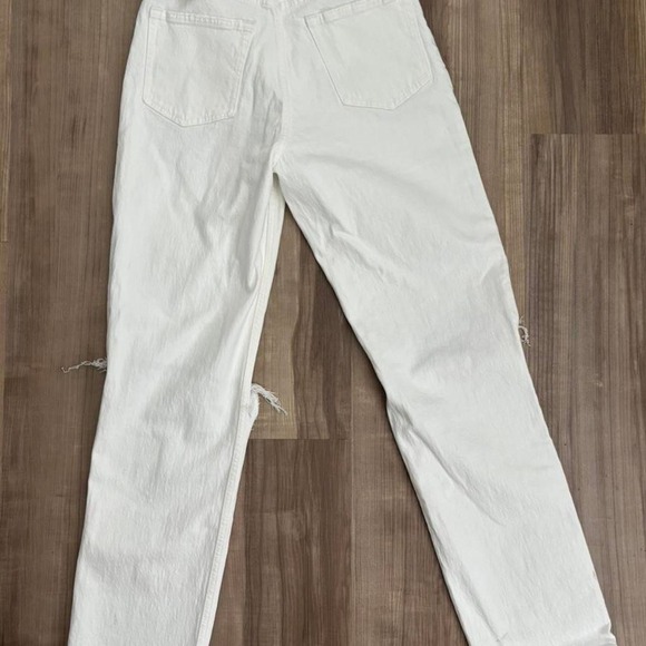 Abercrombie & Fitch Ultra High Rise 90s straight leg jeans Size 8 Long - Picture 4 of 4